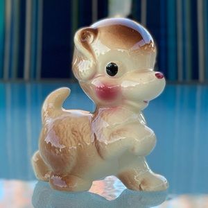 Ruth Rempel 1950’s Mid-Century Modern Perky Puppy Kitsch Figurine